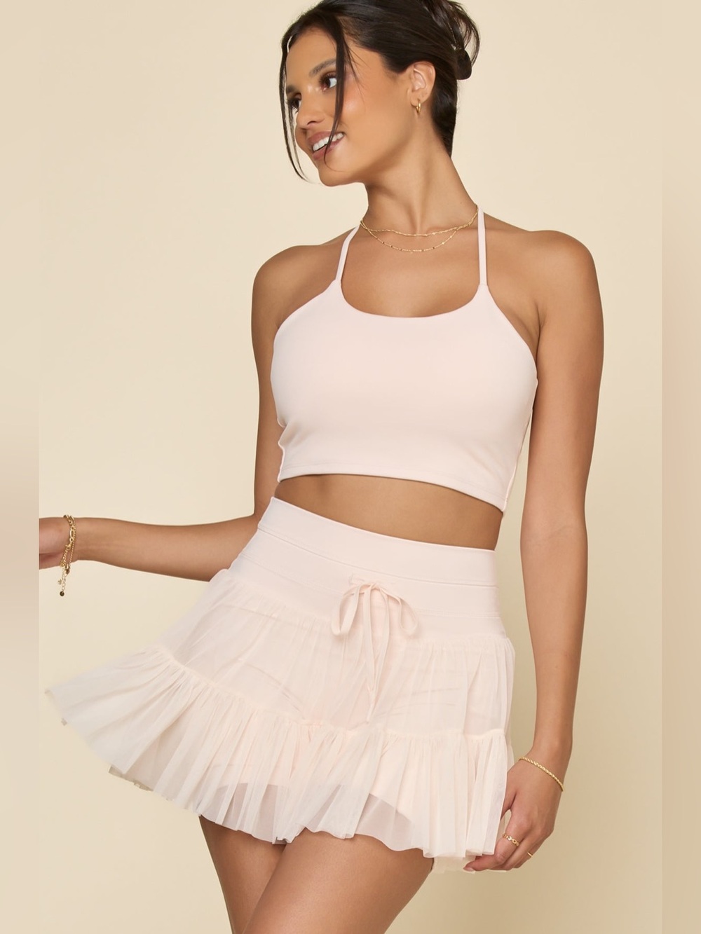 POPFLEX Pirouette Skort - Tutu Pink - S